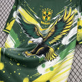 Maillot Brésil Concept Vert Jaune Aigle