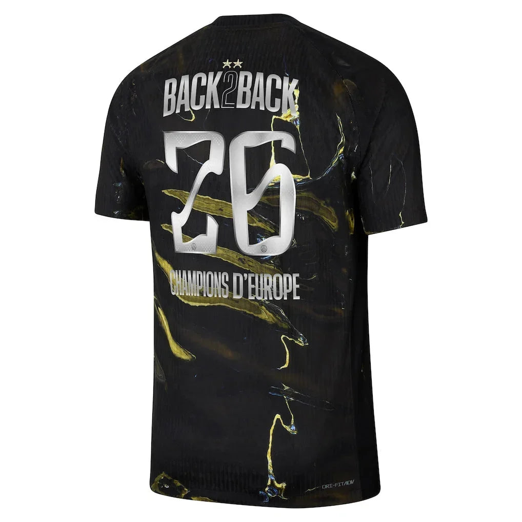Maillot PSG Noir 2⭐️⭐️ Back2Back
