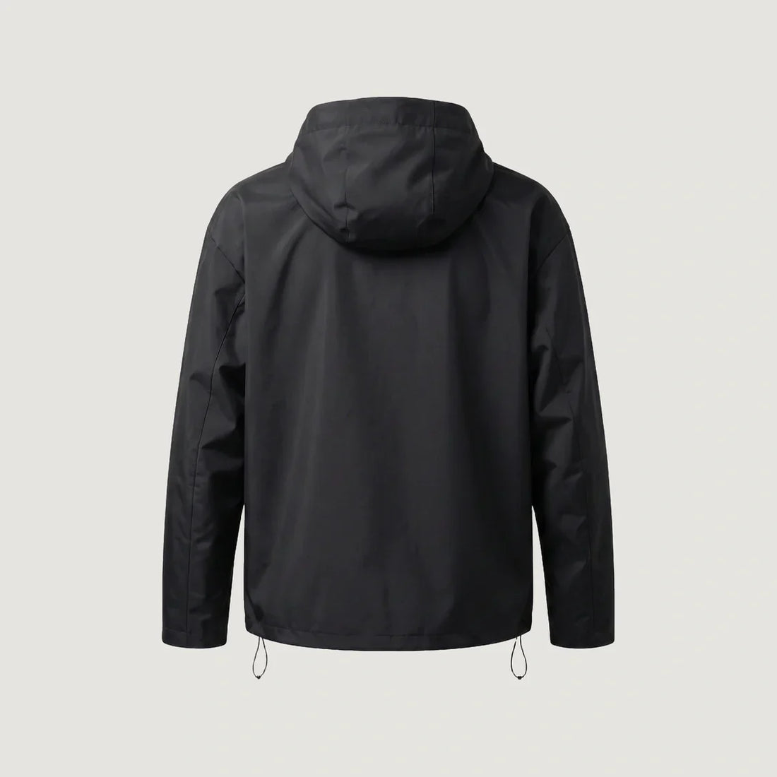 Brésil – Veste Coupe-Vent à Capuche – Noir & Jaune
