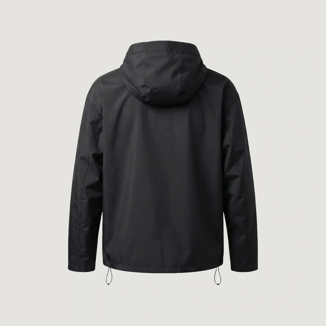 Brésil – Veste Coupe-Vent à Capuche – Noir & Jaune
